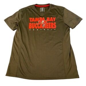 NFL Team Apparel Tampa Bay Buccaneers Football T-Shirt‎ Mens XL